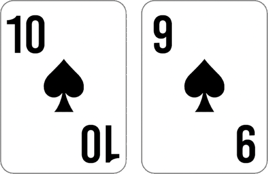 t9 of spades poker cards suited connectors