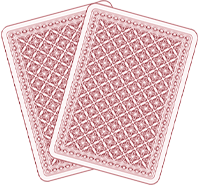 red poker cards