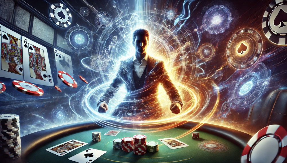 poker player transcending universe